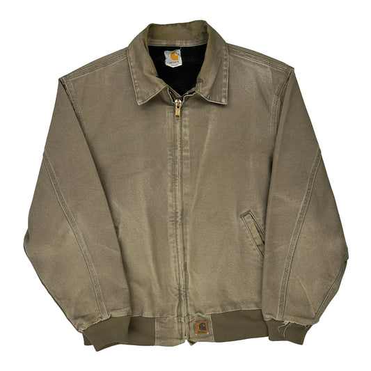 Carhartt Jacket - 2XL Khaki Cotton