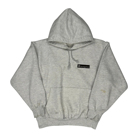 The Big Heavy Champion Made In USA Hoodie - Medium Grey Cotton