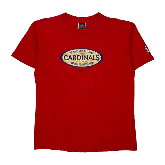 Cardinals Nike Mlb T-Shirt - Medium Red Cotton