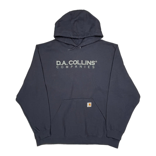 D.A. Collins Companies Carhartt Hoodie - 2XL Navy Cotton