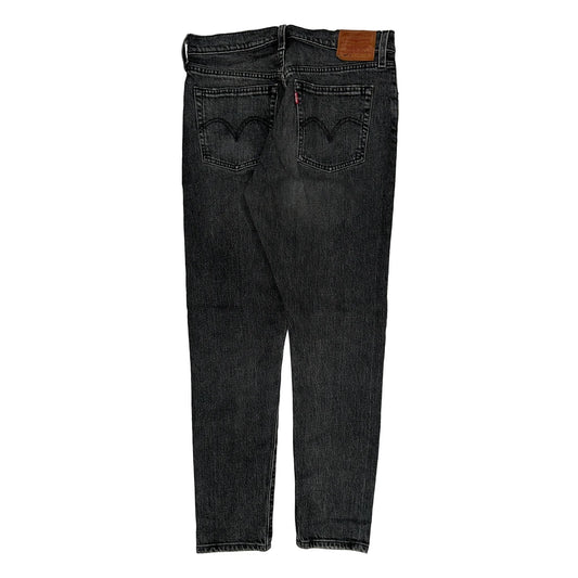 Levis 501 Slim Jeans - 29W UK 10 Grey Cotton