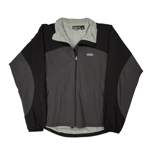 Vintage Patagonia Fleece Jacket - Large Grey Polyester