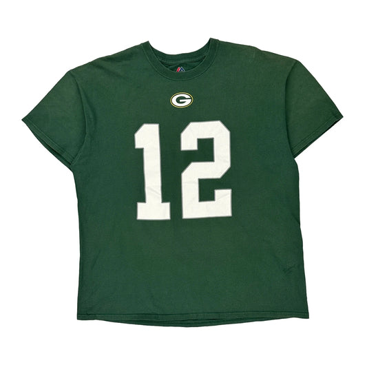 Green Bay Packers Majestic Nfl T-Shirt - XL Green Cotton