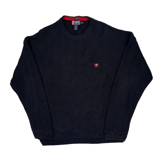 Chaps Ralph Lauren Jumper - Large Navy Cotton