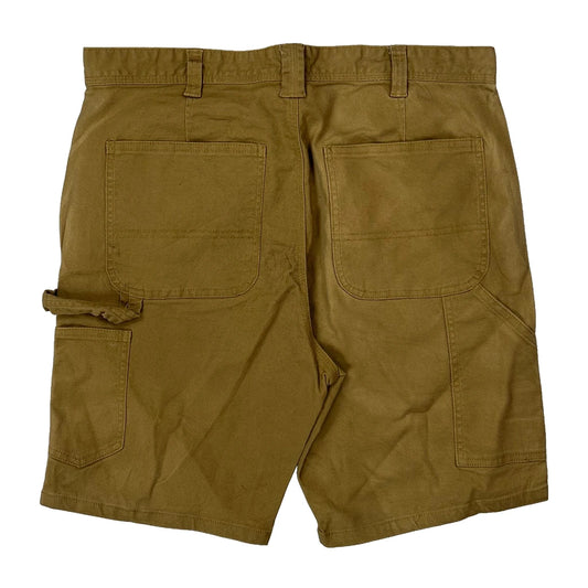 Vintage Unbranded Carpenter Shorts - 32W 8L Brown Cotton