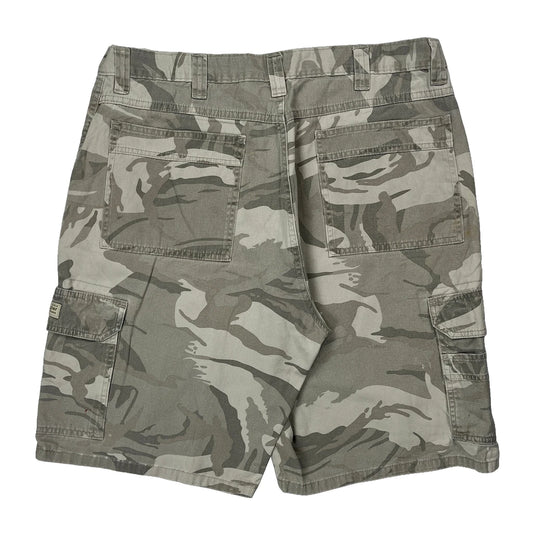 Vintage Wrangler Camo Cargo Shorts - 34W 10L Camo Cotton