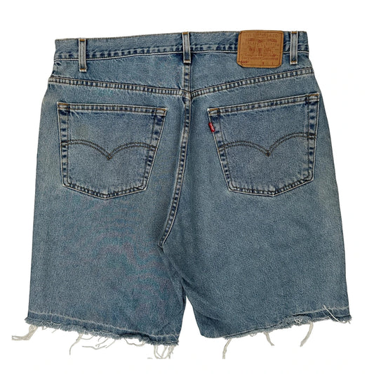 Levis Denim Shorts - 36W 9L Light Wash Cotton