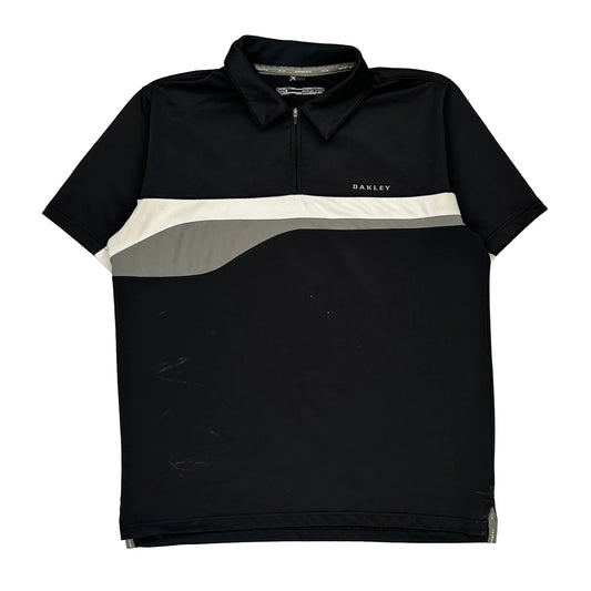 Oakley Polo Shirt - XL Black Polyester