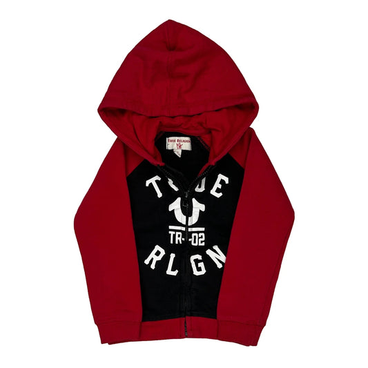 Age 3 Tr-02 True Religion Hoodie - 3XS Black Cotton