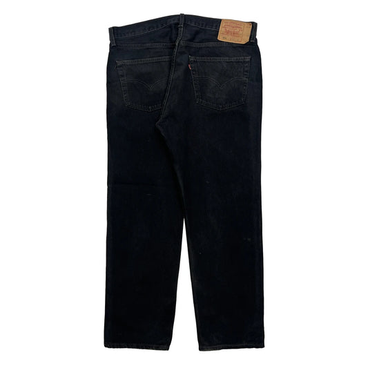 Levis 501 Jeans - 38W 31L Black Denim