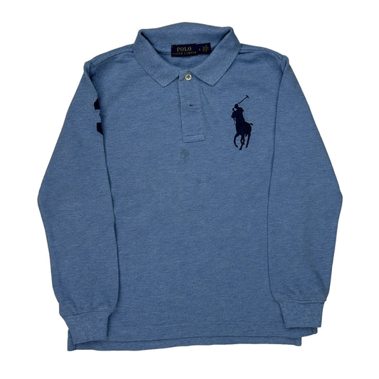 Age 6 Polo By Ralph Lauren Polo Shirt - XS Blue Cotton