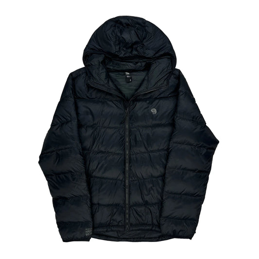 Vintage Mountain Hard Wear Puffer - Large Black Polyester