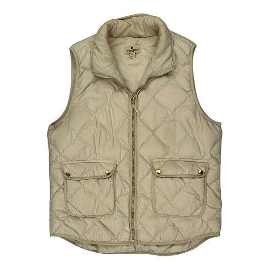 Woolrich Gilet - Large Beige Polyester