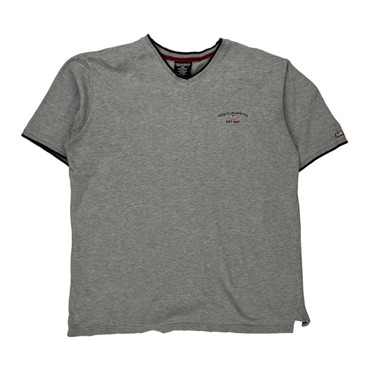 Polo By Ralph Lauren T-Shirt - Large Grey Cotton