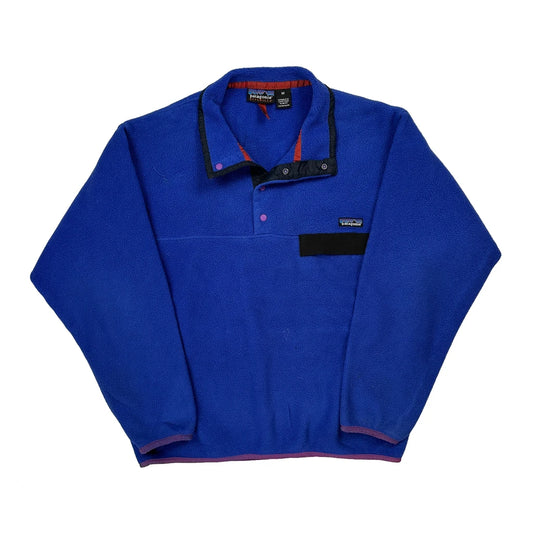 Patagonia Synchilla Snap T Fleece - Medium Blue Polyester