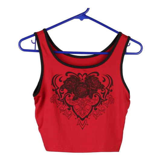 Vintage red Unbranded Vest - womens small