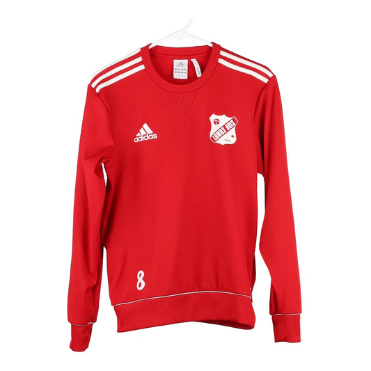 Vintage red Age 12-14 Adidas Sweatshirt - boys small