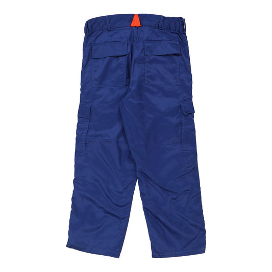 Vintage blue Unbranded Ski Trousers - mens 34" waist