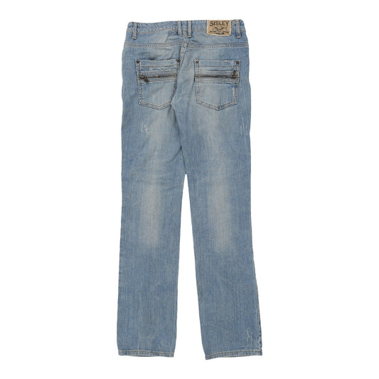 Vintage blue Sisley Jeans - womens 29" waist