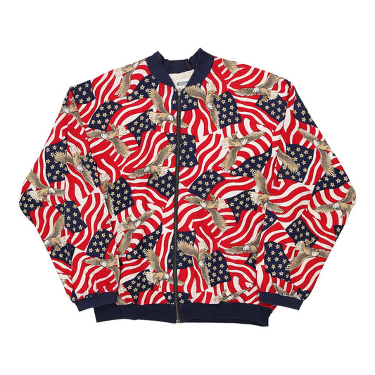 Vintage block colour 1980s Undergear Jacket - mens x-large