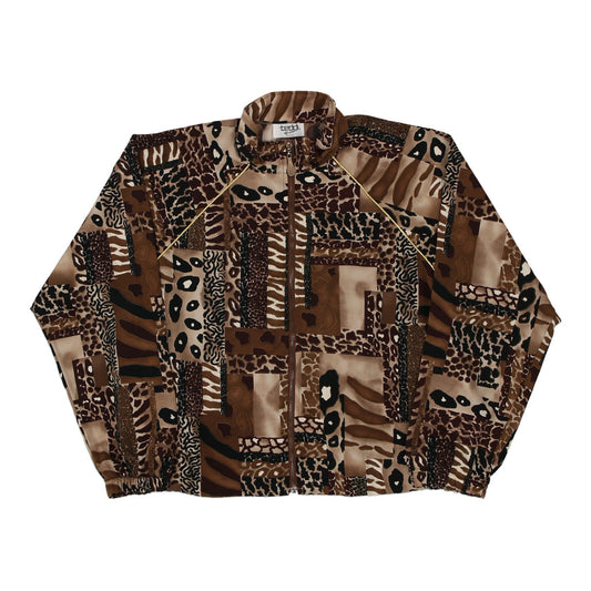 Vintage multicoloured 1980s Teddi Jacket - womens medium