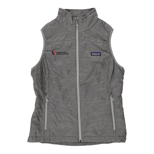 Vintage grey Howard Head Sports Medicine Patagonia Gilet - womens medium