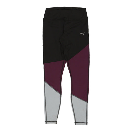 Vintage block colour Puma Leggings - womens x-small