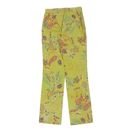 Vintage green Jeans & Polo Trousers - womens 26" waist