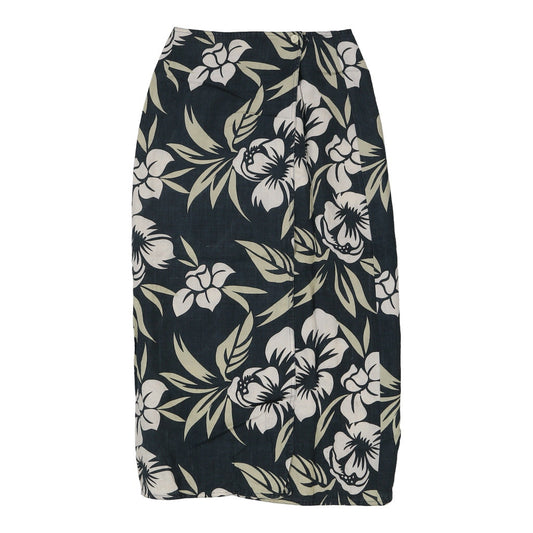 Vintage navy Les Copains Skirt - womens small