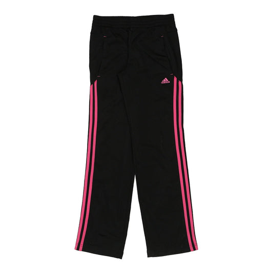 Vintage black Age 13-14 Adidas Tracksuit - girls large