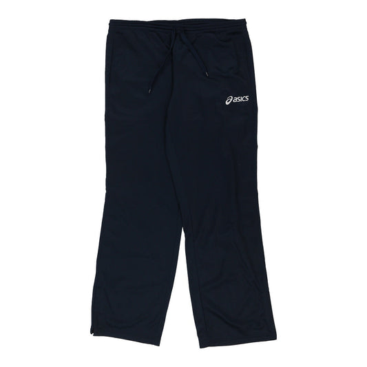 Vintage navy Asics Tracksuit - mens large