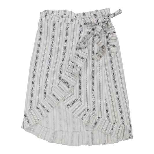 Vintage white Unbranded Skirt - womens medium