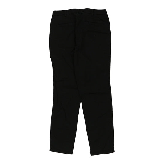 Vintage black Benetton Trousers - mens 30" waist