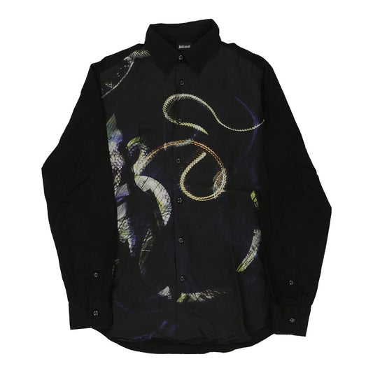 Vintage black Just Cavalli Shirt - mens medium