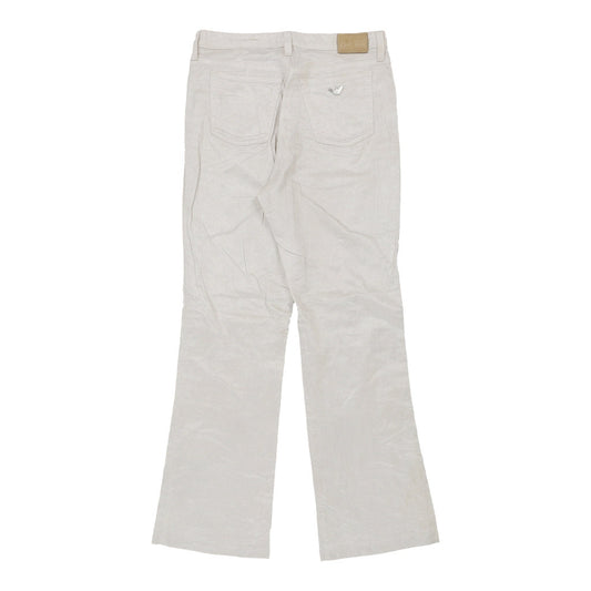 Vintage white Armani Jeans Trousers - womens 30" waist