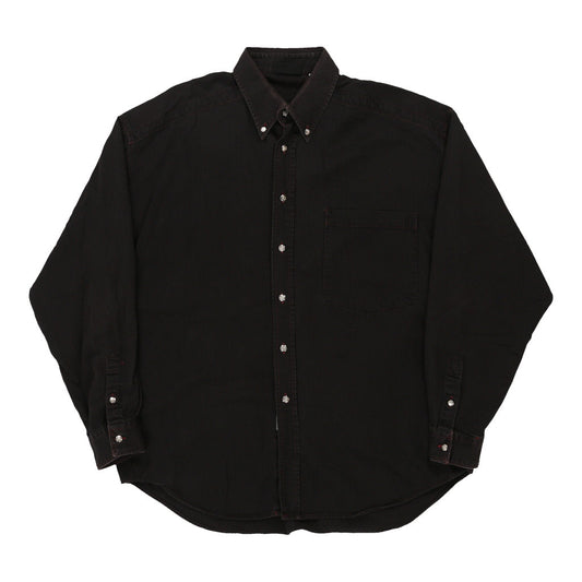 Vintage black Versace Shirt - mens xx-large