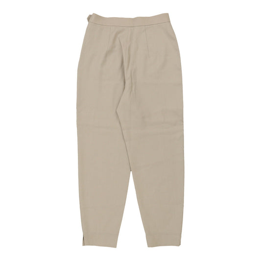 Vintage beige Moschino Trousers - womens 28" waist
