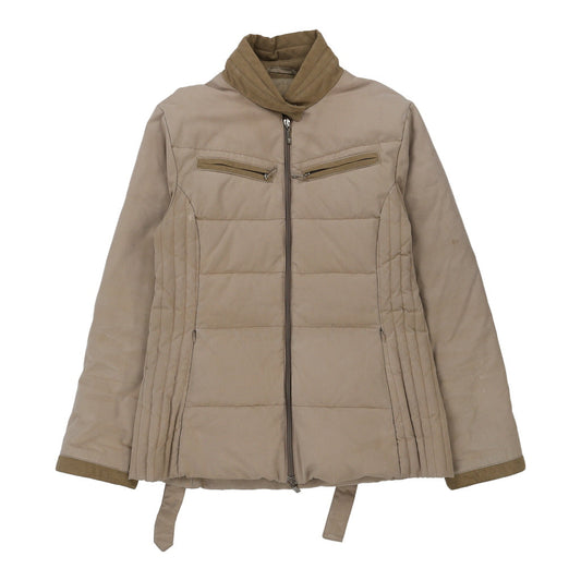 Vintage Moncler Puffer - Medium Beige Polyester