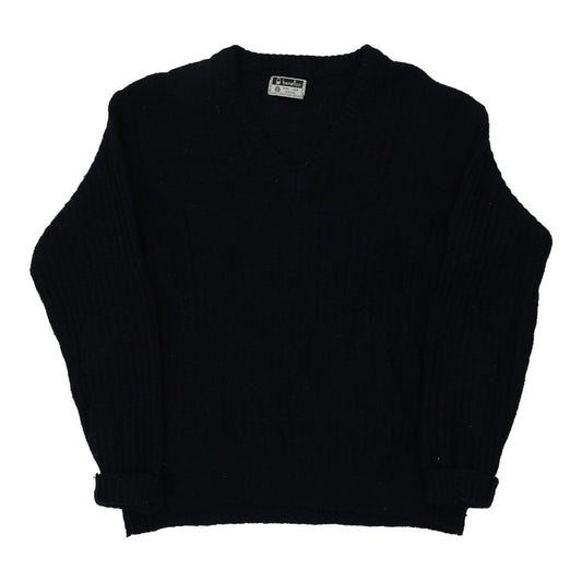 Vintage navy Benetton Jumper - womens x-large
