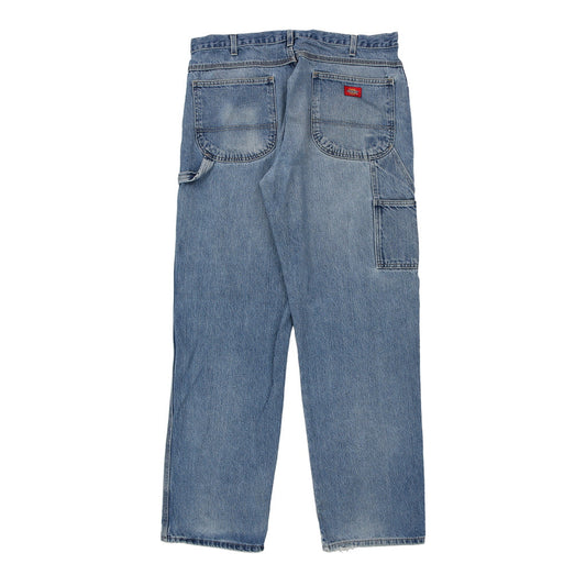 Vintage blue Dickies Carpenter Trousers - mens 38" waist