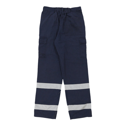 Vintage navy Unbranded Cargo Trousers - mens 30" waist
