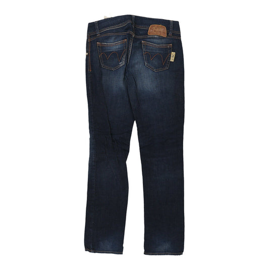 Vintage Met Jeans - 32W UK 10 Blue Cotton