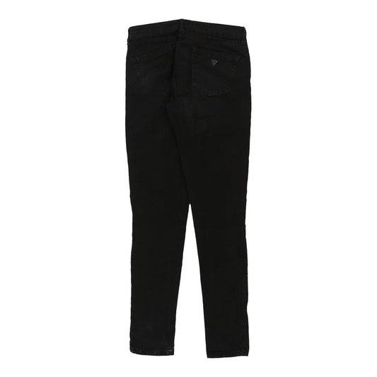 Vintage Guess Skinny Jeans - 30W UK 6 Black Cotton