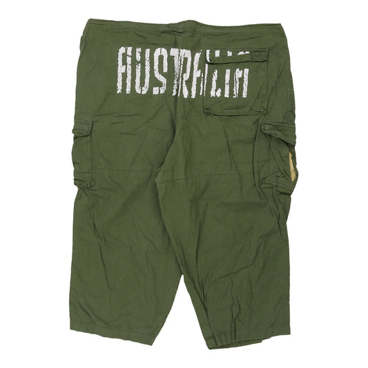 Vintage Australia Kappa Cargo Shorts - 3XL Green Polyester