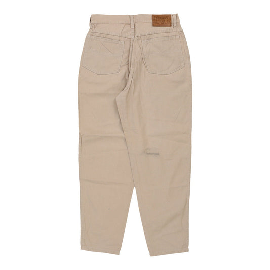 Vintage Seaway Trousers - 30W 28L Beige Cotton