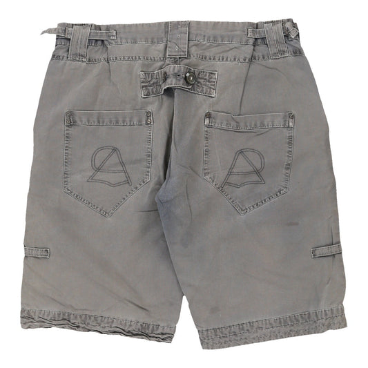 Vintage Fiorentini Shorts - 34W 12L Grey Cotton