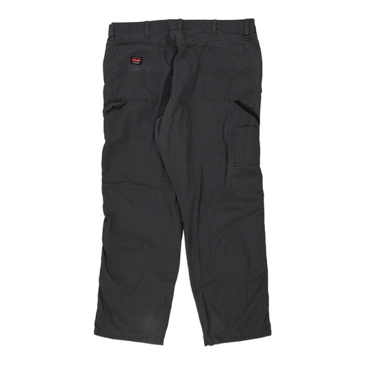 Vintage grey Wrangler Carpenter Trousers - mens 38" waist