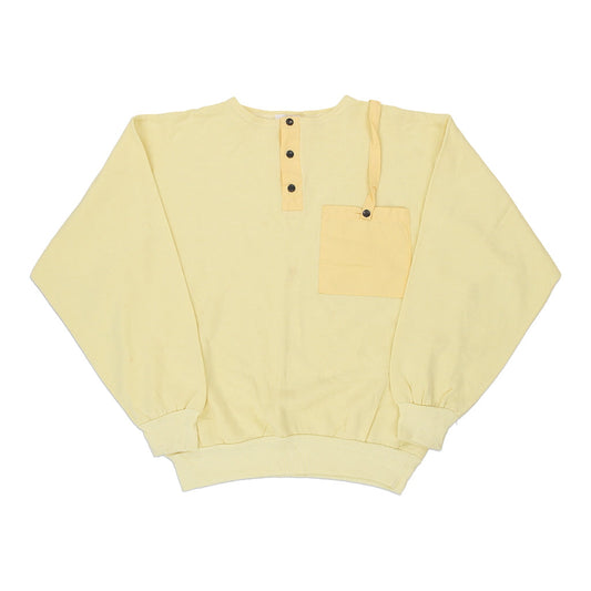 Vintage cream 1980's Fry Jumper - womens medium