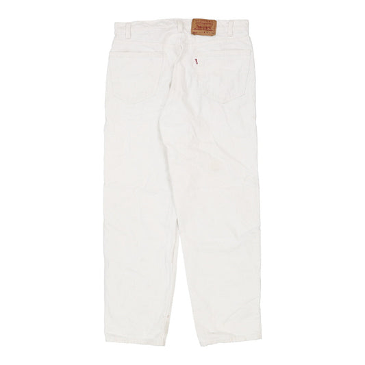 Vintage white 550 Levis Jeans - mens 36" waist