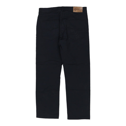Vintage navy Mastino Trousers - mens 34" waist